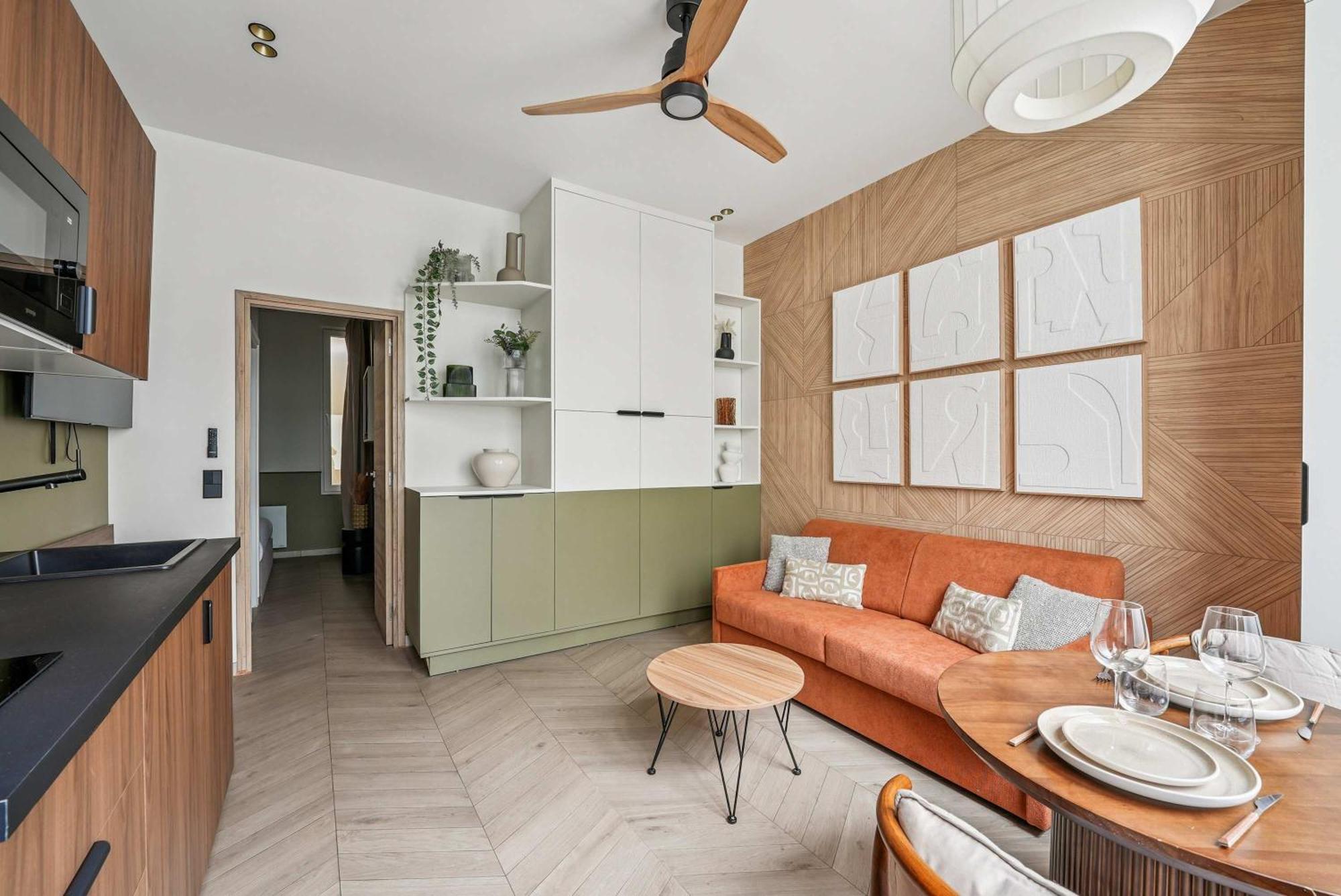 Comfortable 1-bedroom 4p - Voltaire Paris